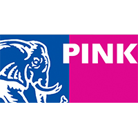 pink logo logo